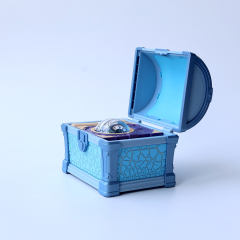 Milalit Bluetooth Treasure Chest Projector Light with White Noise Music Hidden Box Night Lamp with Timer Brightness Dimming Function for Kids Children Bedroom Living Room Decoration