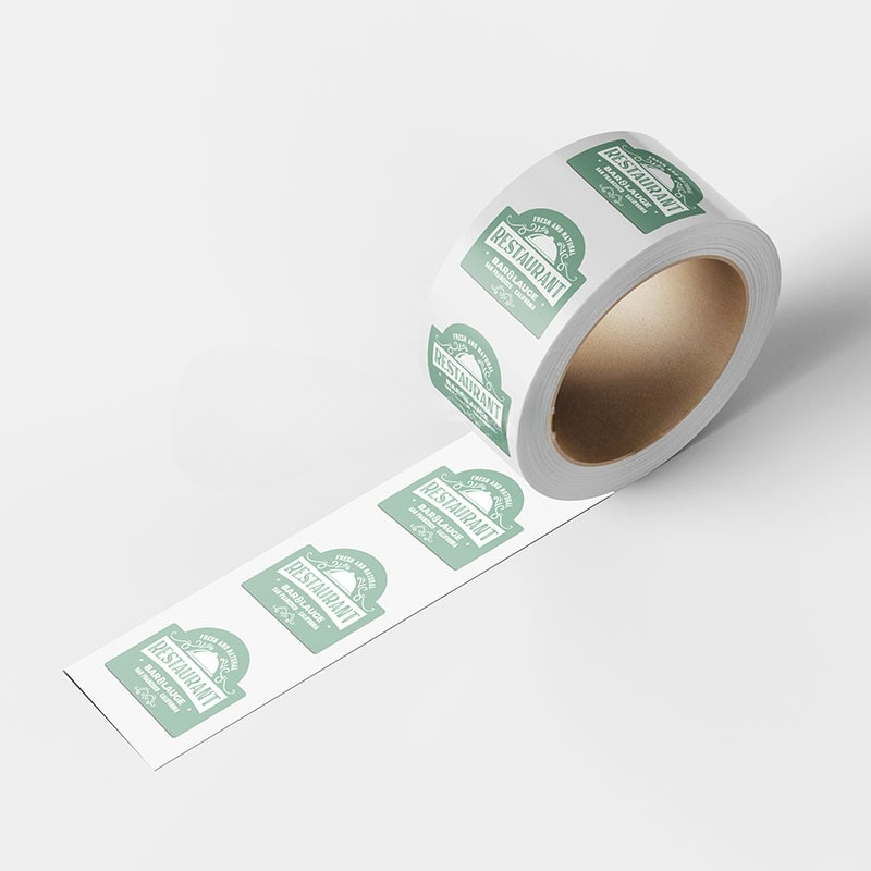 Custom Shape Food Labels