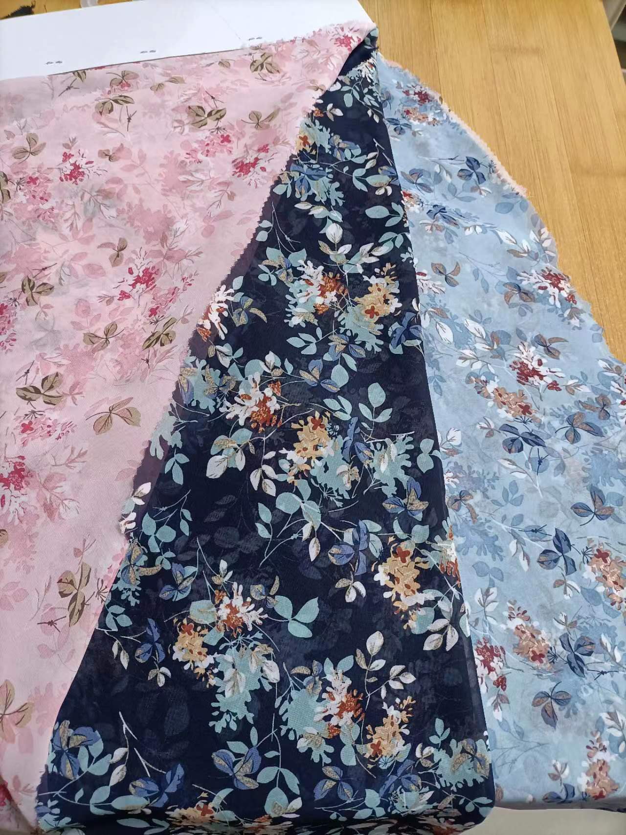 chiffon printed