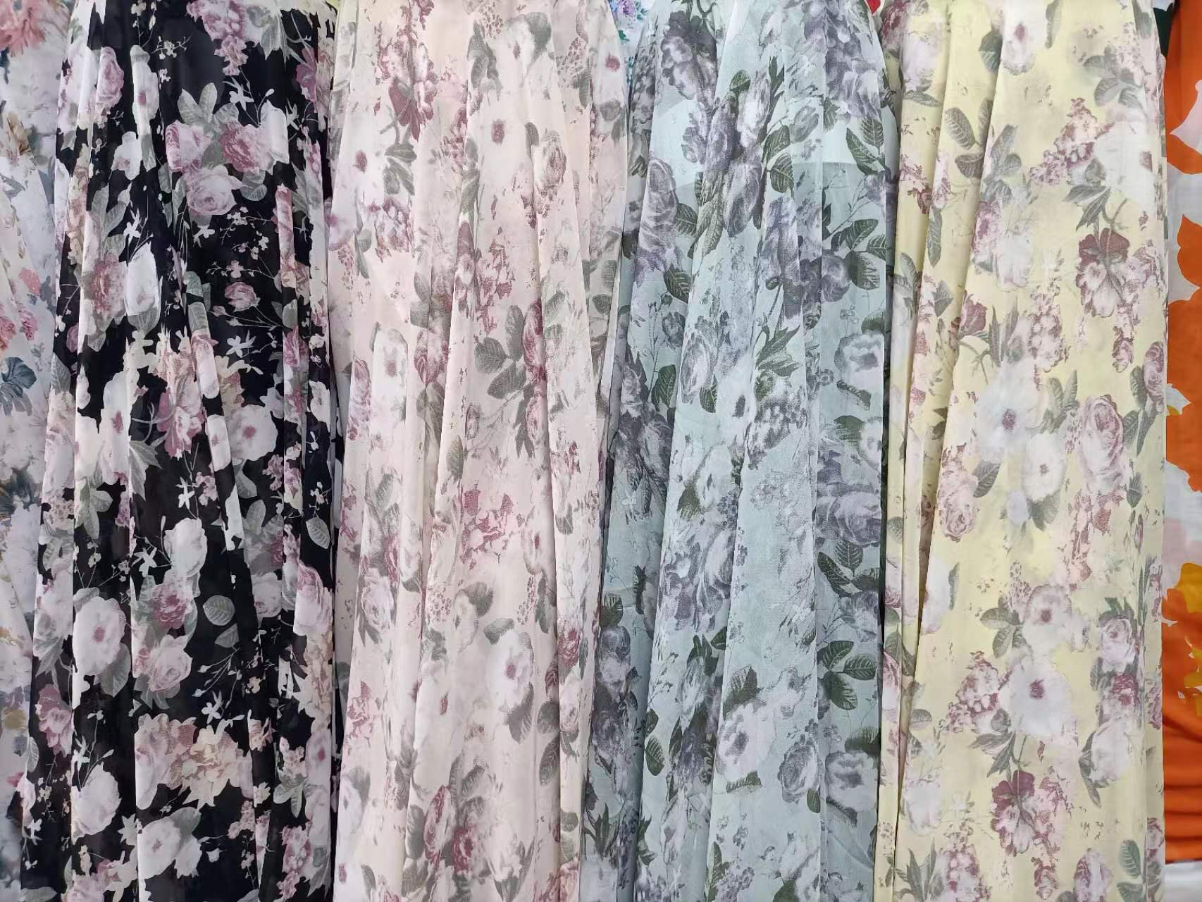 chiffon printed