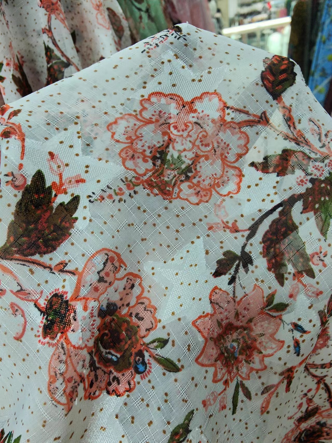 jacquard printed