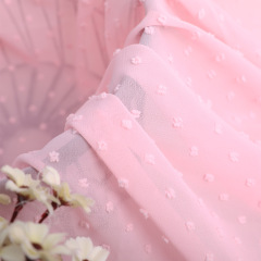 chiffon with jacquard