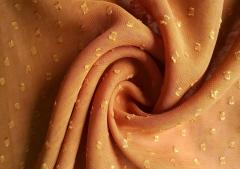 chiffon with jacquard