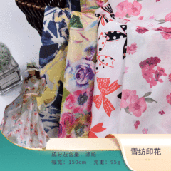 chiffon printed