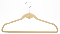 Velvet Hanger With Accessory Hook