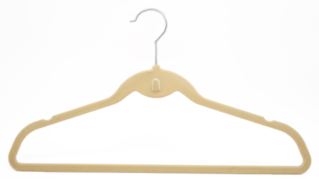 Velvet Hanger With Accessory Hook