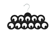 Velvet Non-Slip Accessories Hanger for Scarf