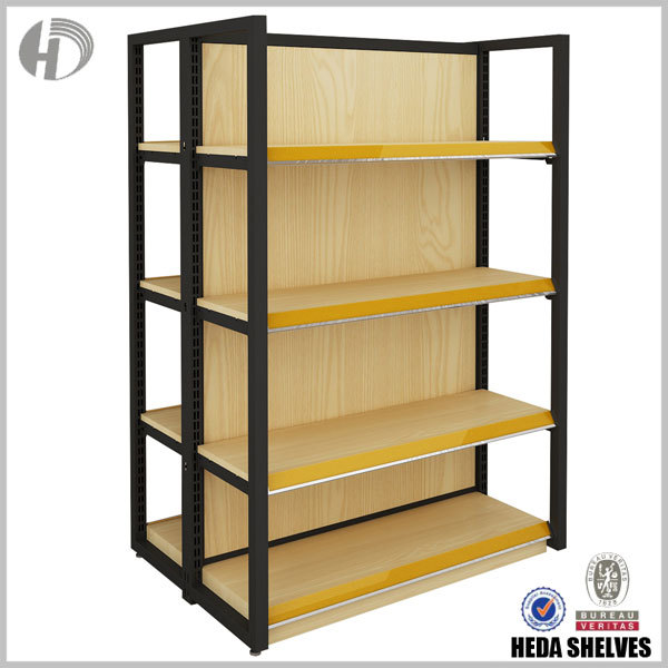 Wooden Display Racks For Supermarket