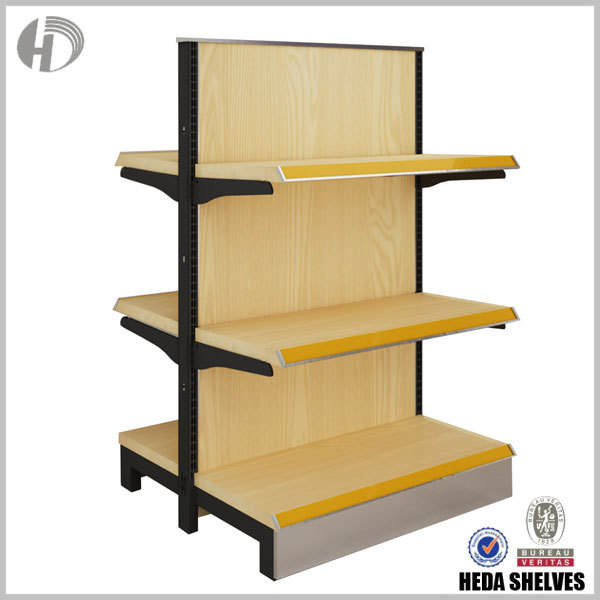 Wooden Display Racks For Supermarket