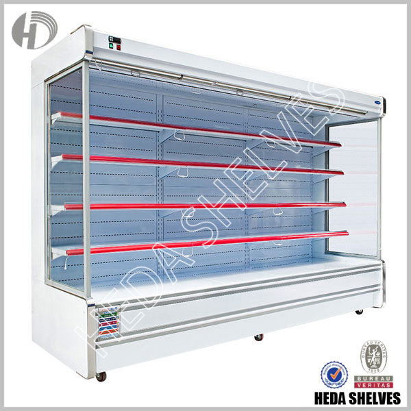 Right Angle Open Chiller Fridge