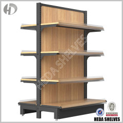 New Design Supermarket Wooden Display Rack