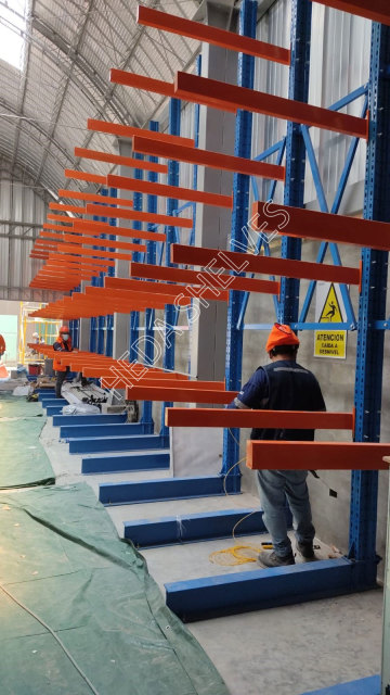 Industrial Cantilever Racking System - Warehouse