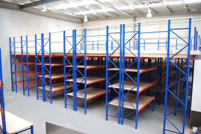 Mezzanine Floor Racking System - Warehouse Mezzanine Pallet Racking