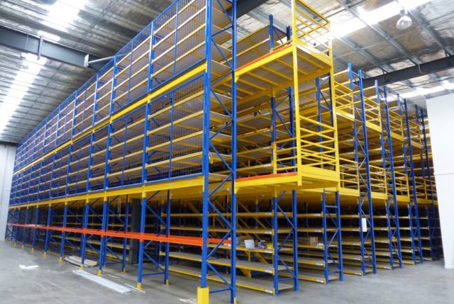 Mezzanine Floor Racking System - Warehouse Mezzanine Pallet Racking