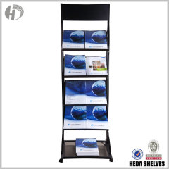 Magazine Steel Display Rack for Retail Store