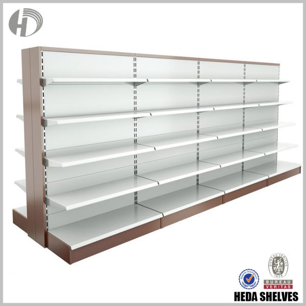 Custom Double Sided Gondola Shelves for Retail Stores