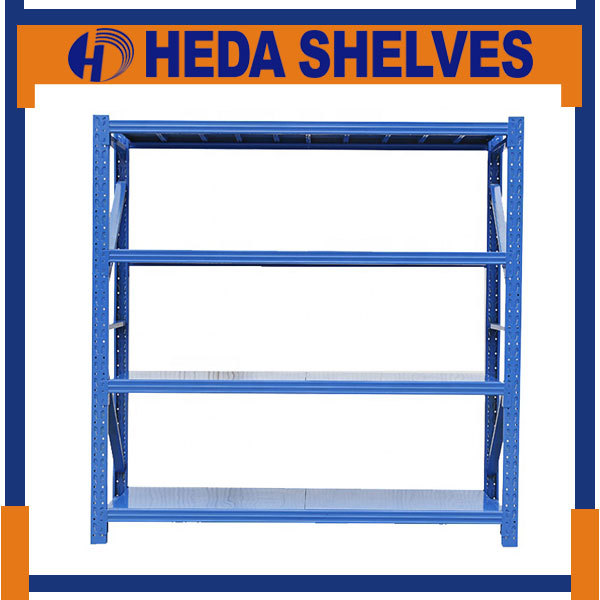 All Blue Warehouse Storage Racks with Butterfly Hole