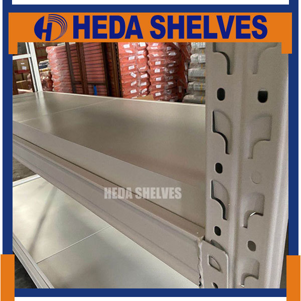 Customized White Commercial Storage Racks for Warehouse