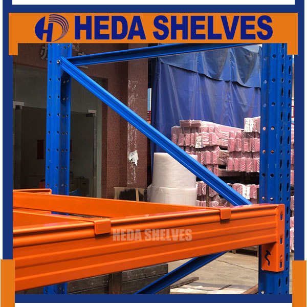 Heavy Duty Steel Pallet Racking For Warehouse Storage System