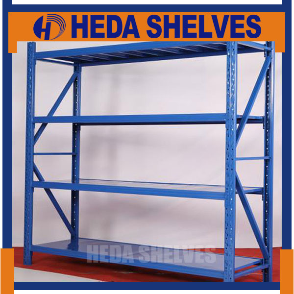 Blue Medium Warehouse Storage Racks - HEDA SHELVES