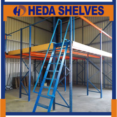 Mezzanine Platform Racking System in Warehouse