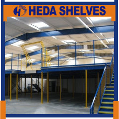 Mezzanine Platform Racking System in Warehouse