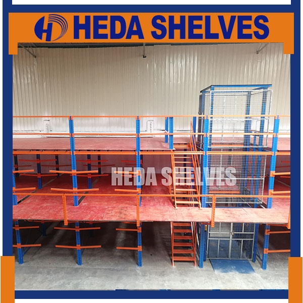 Multi-layer Cantilever Racking System - HEDA SHELVES