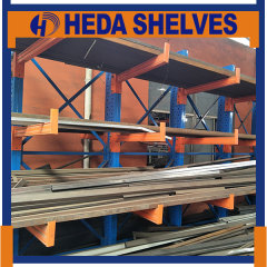 Steel Pipe Storage Systems Cantilever Racking