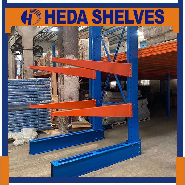 Orange Auto Racks Heavy Duty Cantilever Racks For Storage the Cars - HEDA SHELVES
