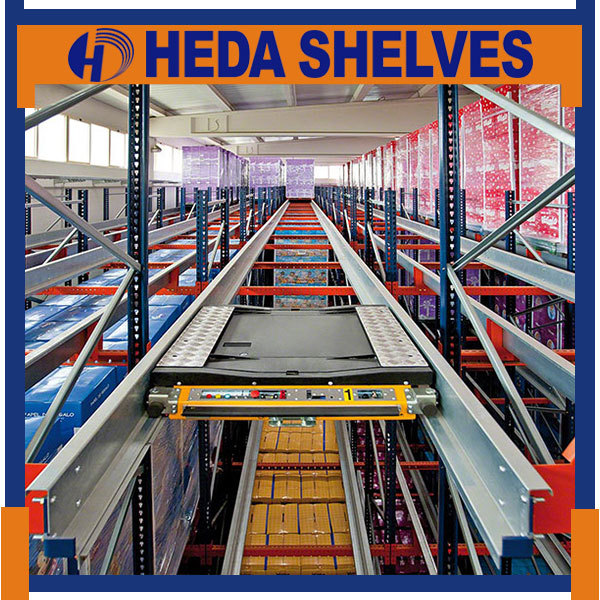 Radio Automatic Shuttle Pallet Racking System