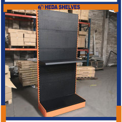 Pegboard/Slat Wall Tool Display Stand - Orange and Black