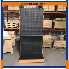 Pegboard/Slat Wall Tool Display Stand - Orange and Black