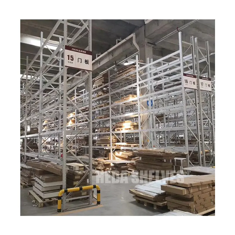 White Selective Pallet Racking OEM For Warehouse