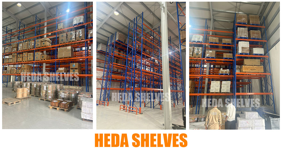 10-Meter High Heavy Duty Pallet Racking - Oman