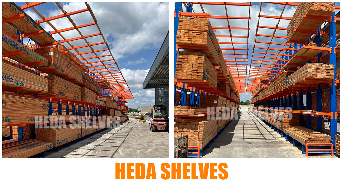 Outdoor Cantilever Racking & Heavy Duty Pallet Racking - Belgian