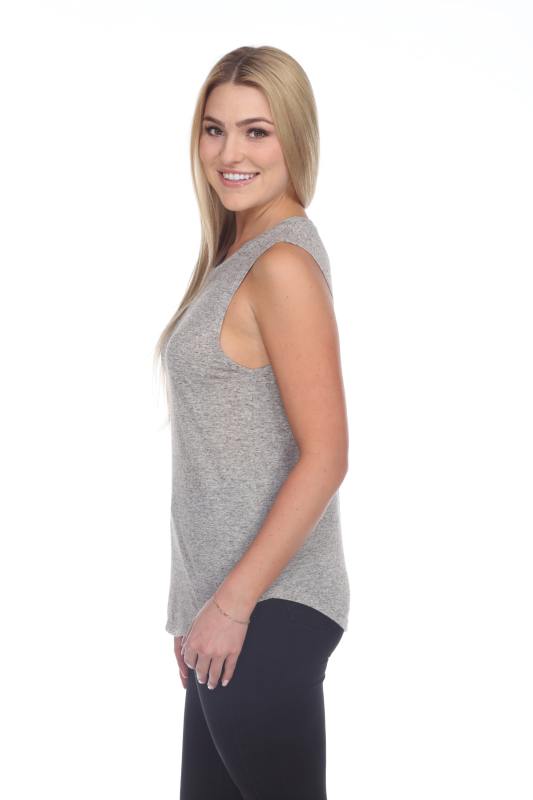 2009 Poly Linen Muscle Tank