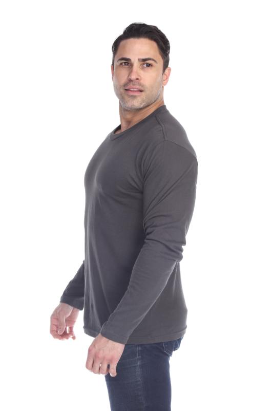 4700 Men's Slim Fit Long Sleeve Crew Neck Tee