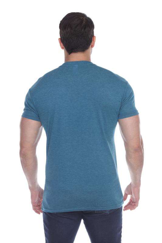 3751 Men's Tri Blend V-Neck Tee