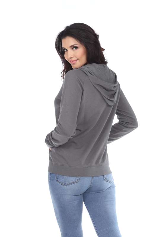 3892 Unisex French Terry Long Sleeve Zip Hoodie