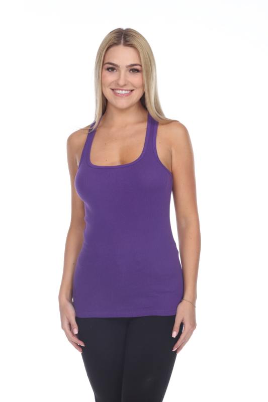 2001 Drop Needle Rib Racerback Tank