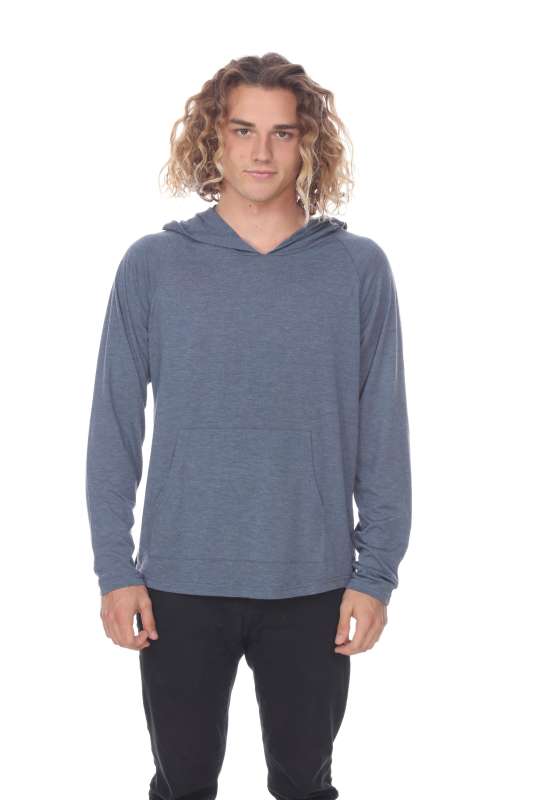 3606 Adult Unisex Pullover Hoodie with Curve Hem