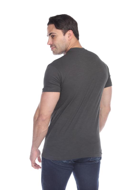 6550 Men's Short Sleeve Cotton Slub Tee