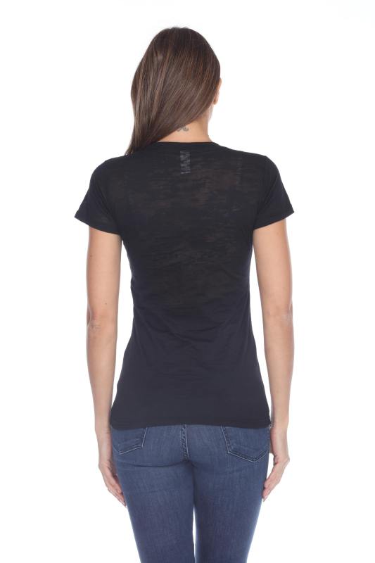 3500 Junior's Burnout Crew Neck Tee