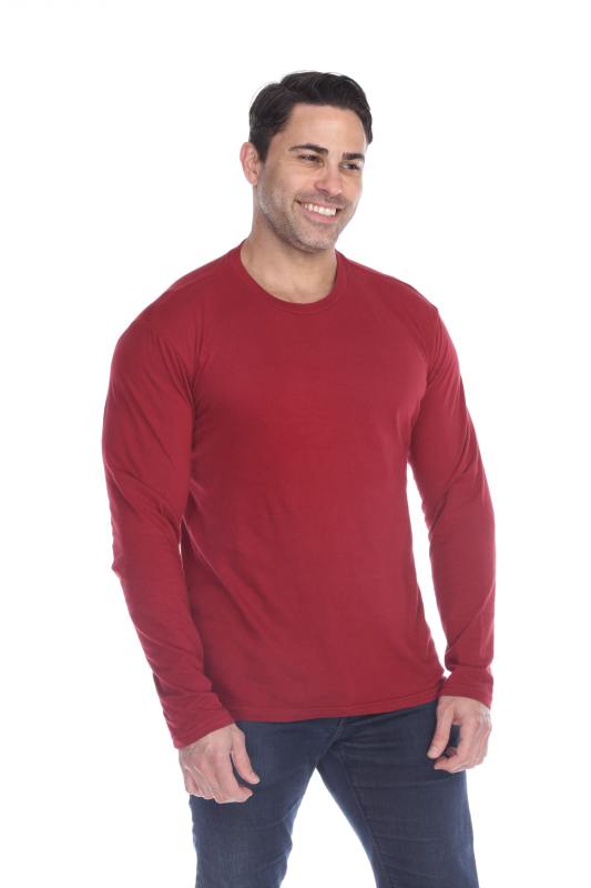 4700 Men's Slim Fit Long Sleeve Crew Neck Tee