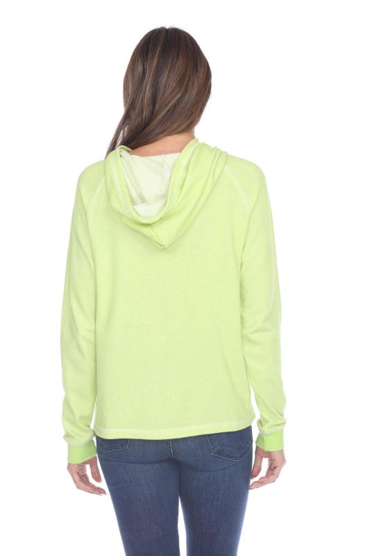 8906 Junior's French Terry Boxy Hoodie Pullover