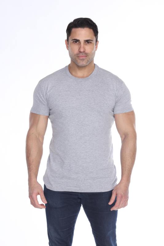 4600 Men's Slim Fit Short Sleeve Crew Neck Tee