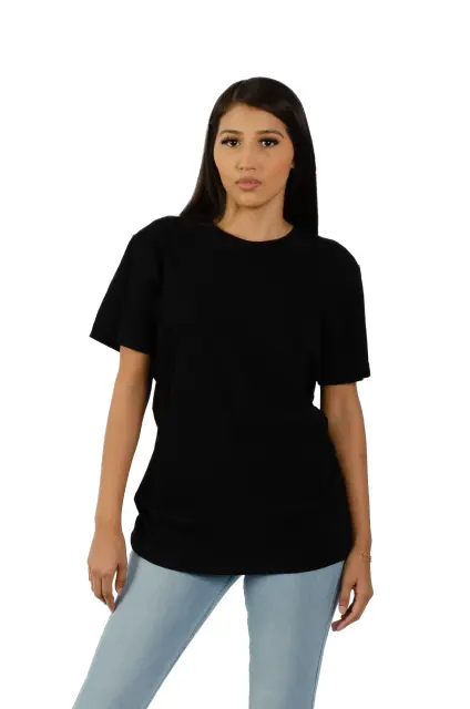 Pima Cotton Crew Neck T-Shirt in Short Sleeve