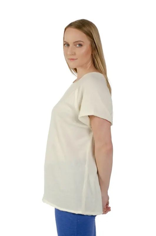 4007 Flowy Raglan Short Sleeve Tee