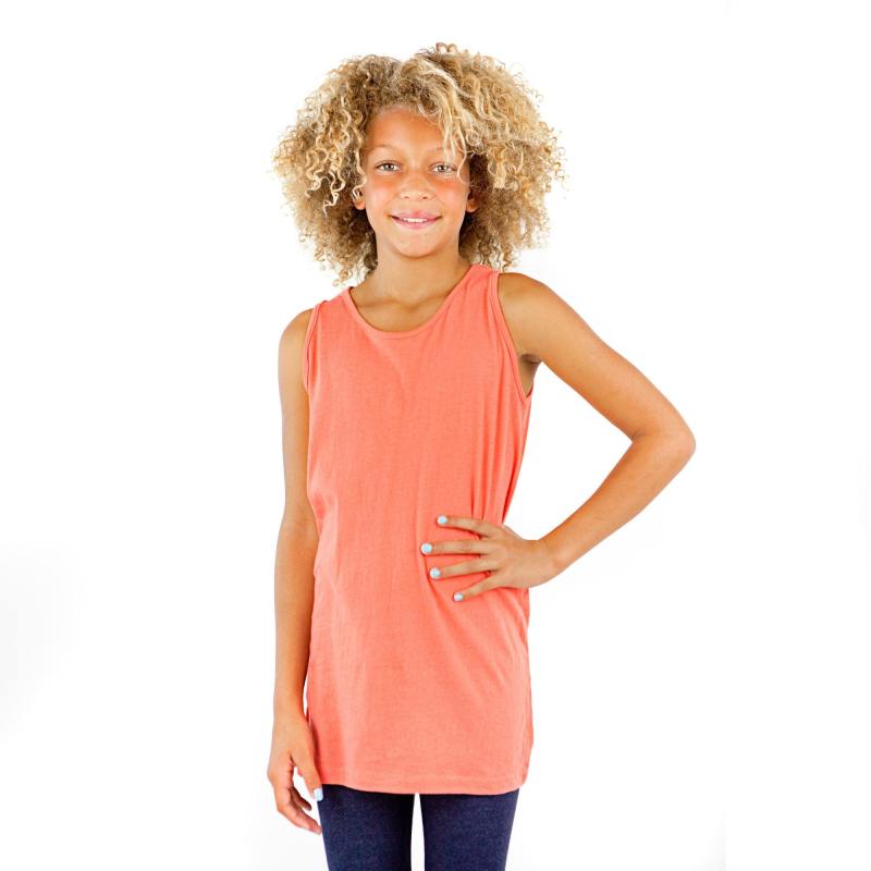 9000 Girls Basic Cotton Jersey Tank