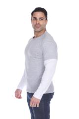 4760 Men's Thermal 2-fer Long Sleeve Jersey Tee